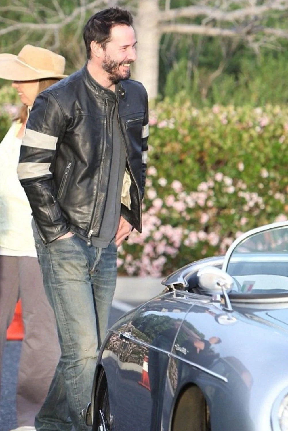 John Wick 2 Black Cafe Racer Leather Jacket - Torque Leather